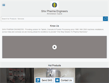 Tablet Screenshot of gmpmachines.com